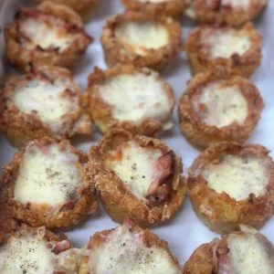 Bacon & Cheese Mini Quiche Tray