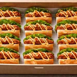 Crispy Chicken Slider Tray