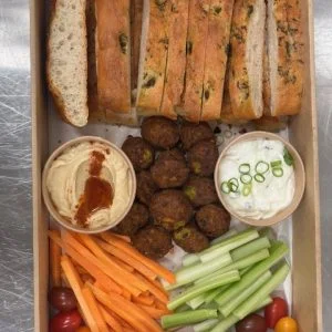 Falafel & Bread Platter