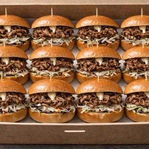 Pulled Beef Slider Tray